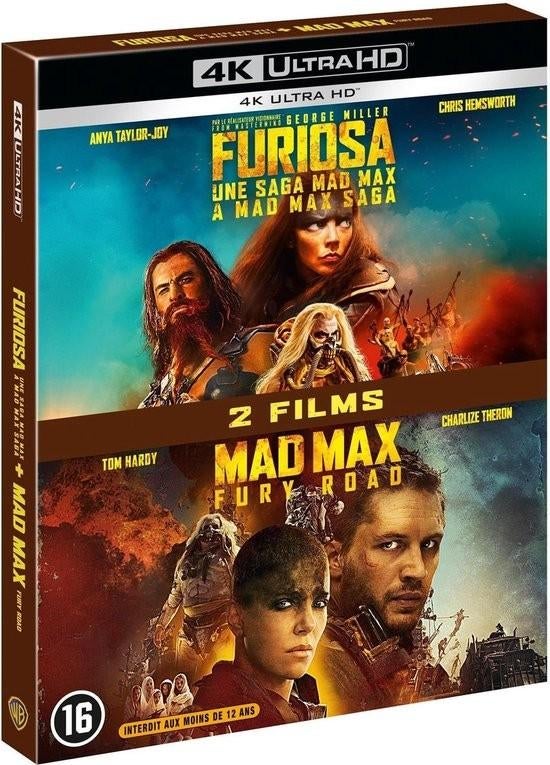 Mad Max 2-Film Collection 4K UHD/Ultra HD Blu-Ray NL Geseald, Cd's en Dvd's, Blu-ray, Ophalen of Verzenden, Nieuw in verpakking