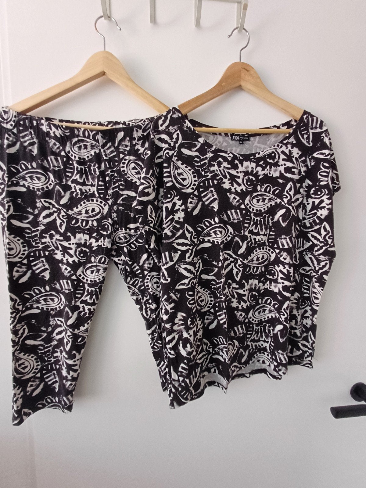 didi setje zwart wit maat 44, Kleding | Dames, Didi, Ophalen of Verzenden, Zo goed als nieuw, Zwart