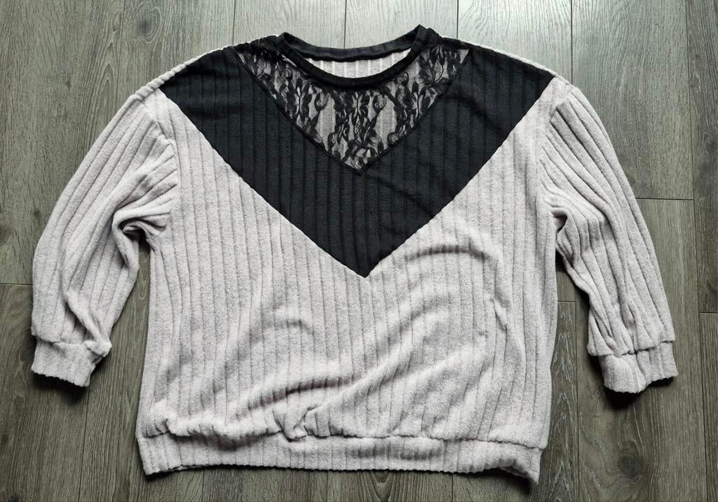 Mooie trui Shein Curve 4XL, Trui of Vest, Ophalen of Verzenden, Zo goed als nieuw, Roze