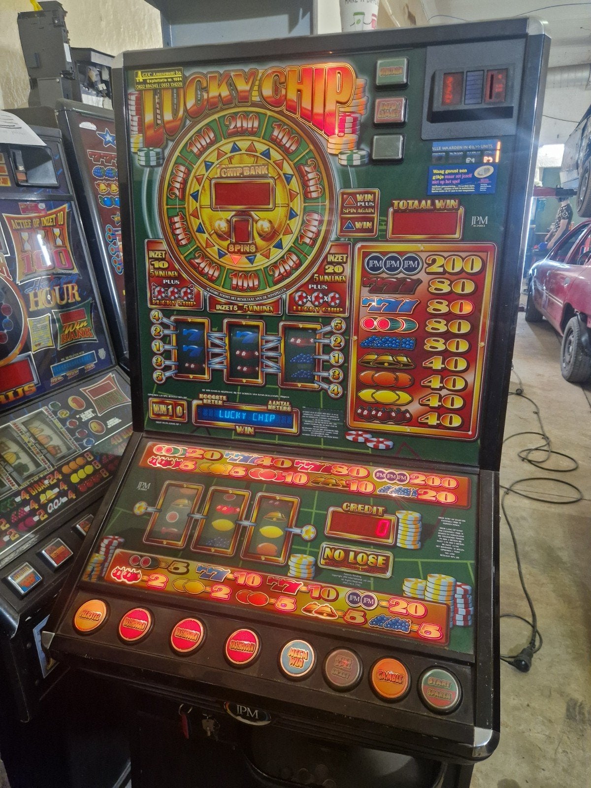 lucky chip, Verzamelen, Euro, Ophalen, Zo goed als nieuw, Met sleutels