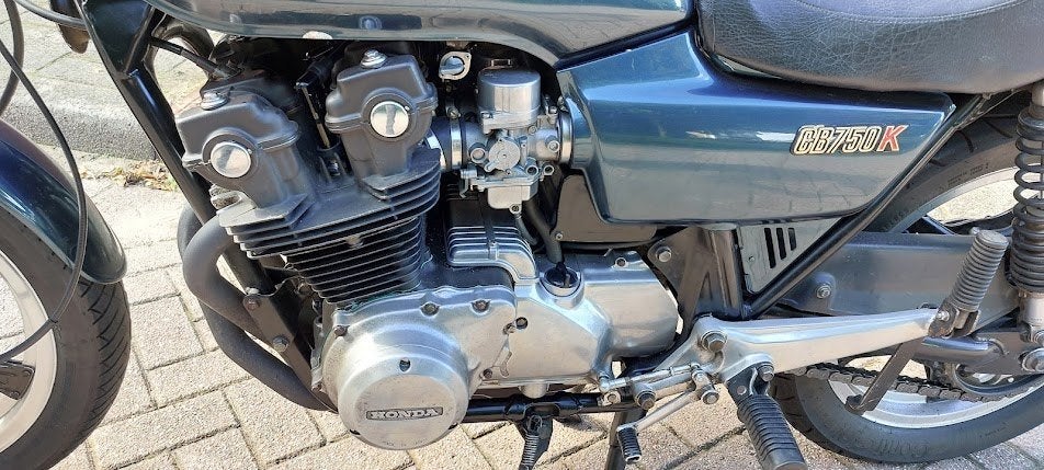 Honda cb750kz, Motoren, 750 cc, 4 cilinders, Motorrijbewijs A, Gebruikt