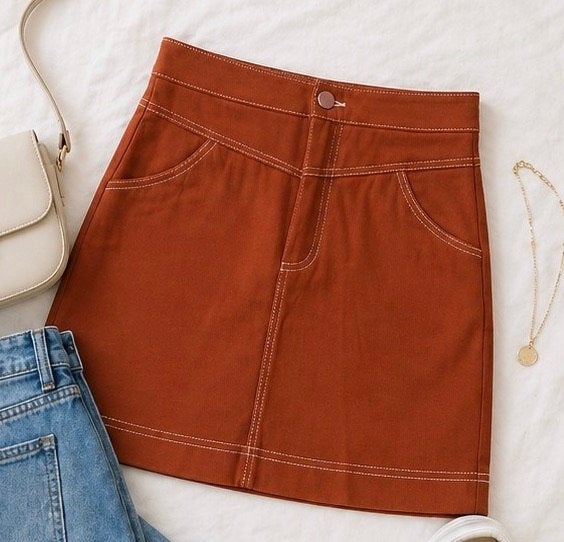 ZARA roest kleurig mini rokje NIEUW maat S, Kleding | Dames, Rokken, Zara, Nieuw, Oranje, Ophalen of Verzenden