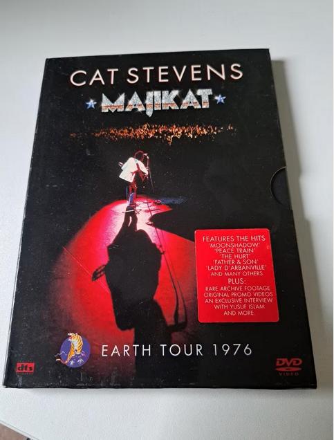 DVD - Cat Stevens - Majikat: Earth Tour 1976, Alle leeftijden, Ophalen of Verzenden, Gebruikt