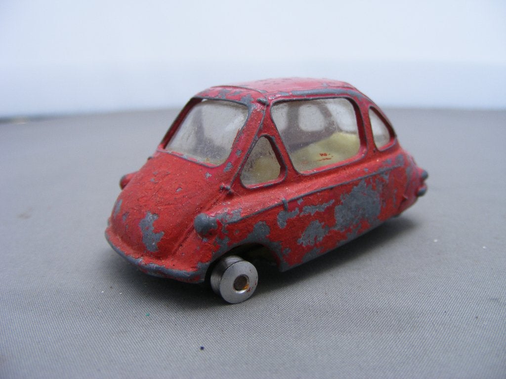 Heinkel Corgi Toys 233 rood, Ophalen of Verzenden, Gebruikt, Auto, Corgi
