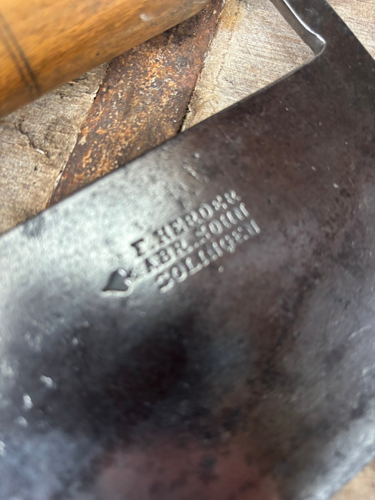 Antiek F. Herder ABR Sohn Solingen Hakmes, Antiek en Kunst, Ophalen
