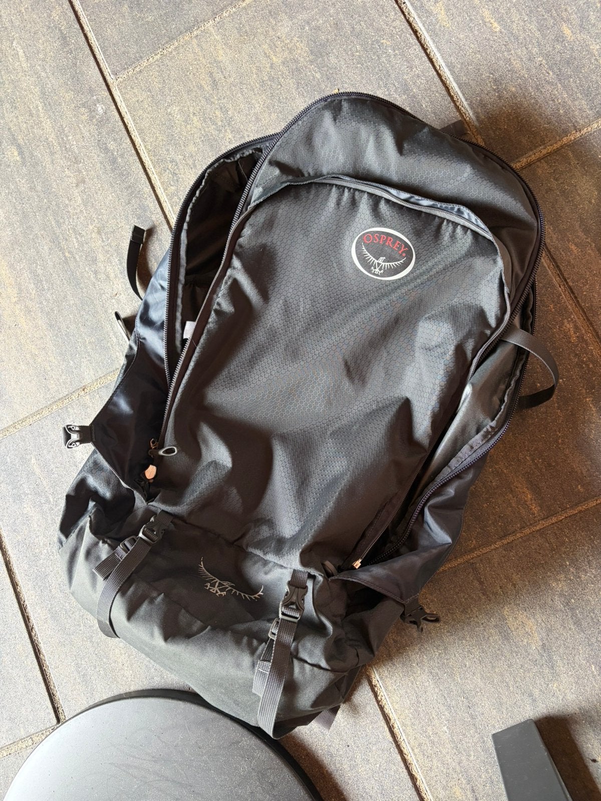 Osprey Farpoint 55 rugtas, 40 cm of meer, Zo goed als nieuw, Trekking, 60 cm of meer
