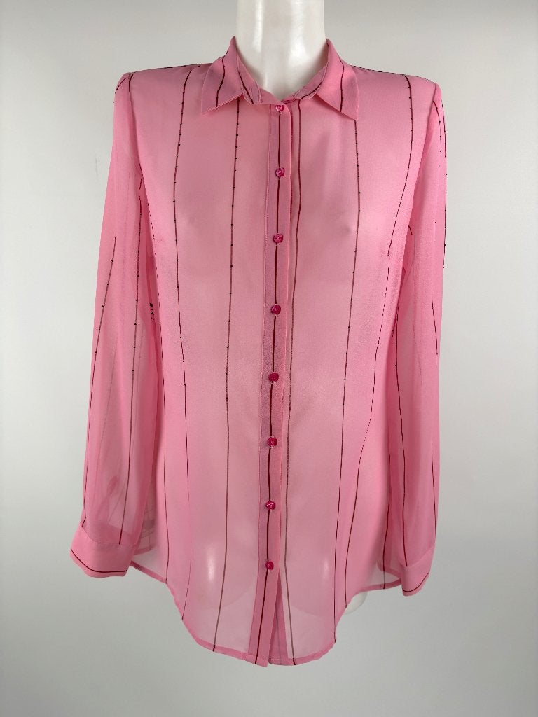 GUESS Roze blouse  Maat M, Maat 38/40 (M), Guess, Ophalen of Verzenden, Zo goed als nieuw