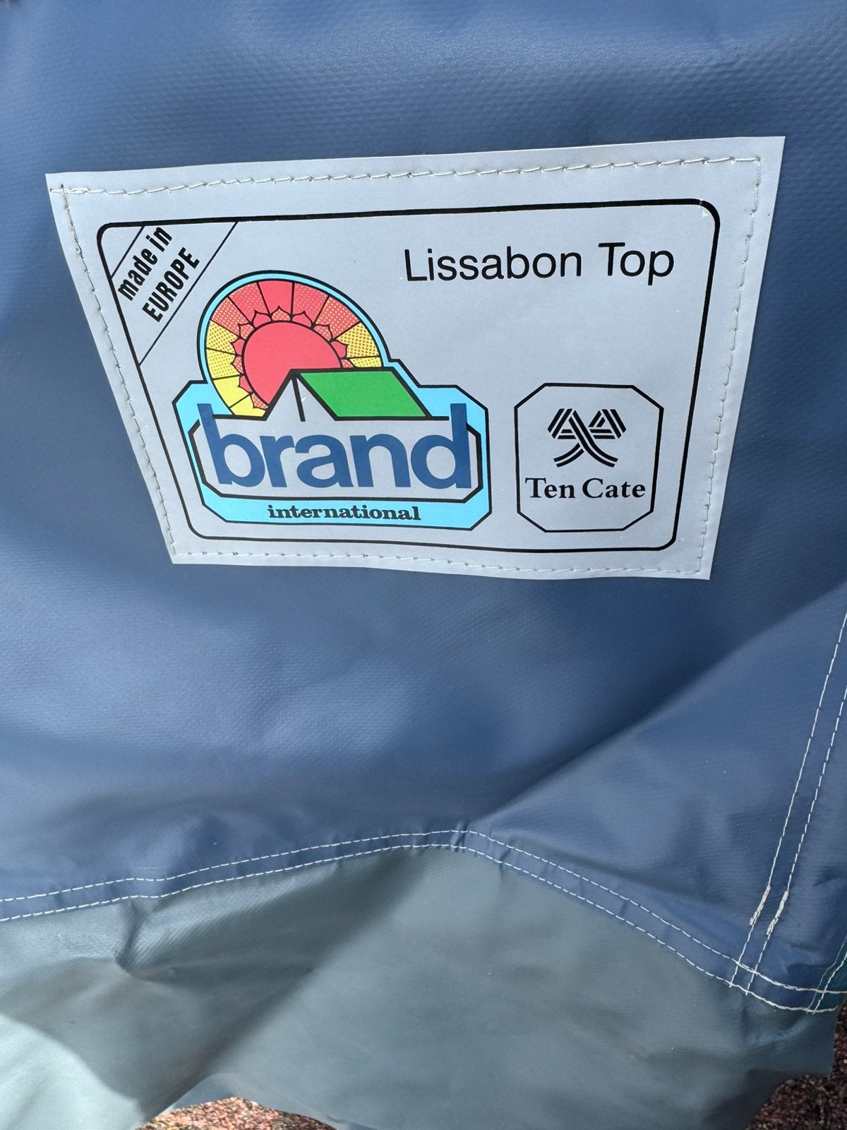 Zeer mooie Brand Lissabon Top seizoentent mt 12, Ophalen, Zo goed als nieuw
