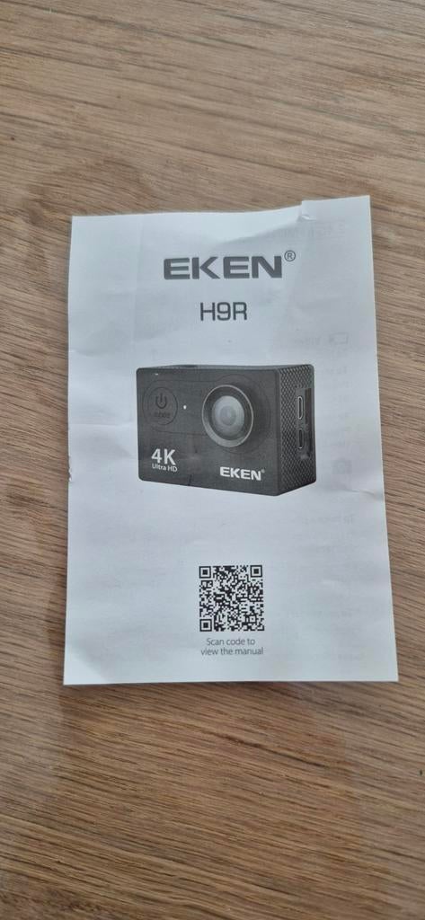 EKEN H9R 4K Ultra HD Action Camera met accessoires, Ophalen of Verzenden