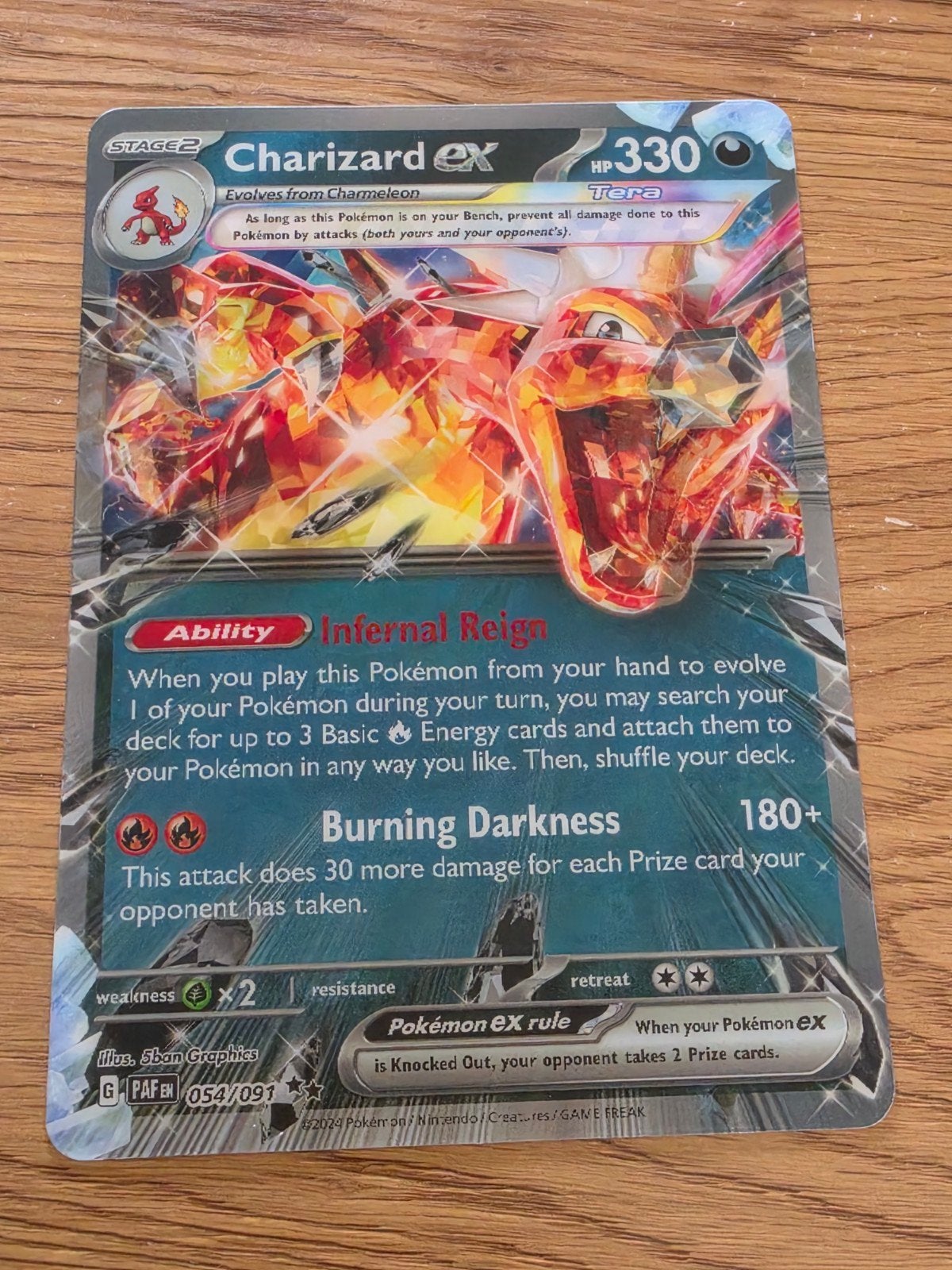 4 3D Jumbo Pokémonkaarten - Near Mint Conditie, Hobby en Vrije tijd, Ophalen of Verzenden, Zo goed als nieuw, Meerdere kaarten