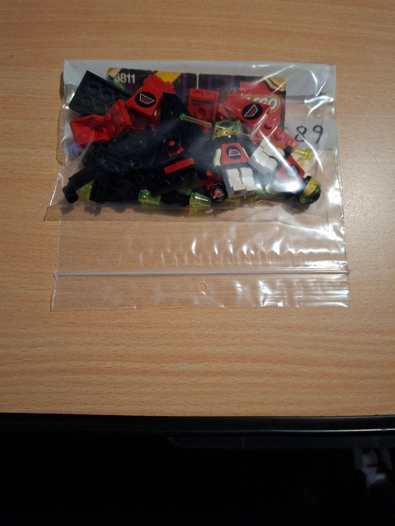 Lego 6811 Pulsar Charger x 2, Kinderen en Baby's, Speelgoed | Duplo en Lego, Gebruikt, Lego, Ophalen of Verzenden, Compleet