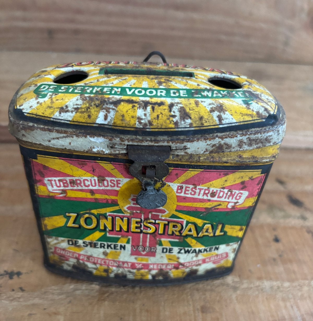 Zonnestraal Hilversum blik, Verzamelen, Ophalen of Verzenden, Gebruikt, Overige