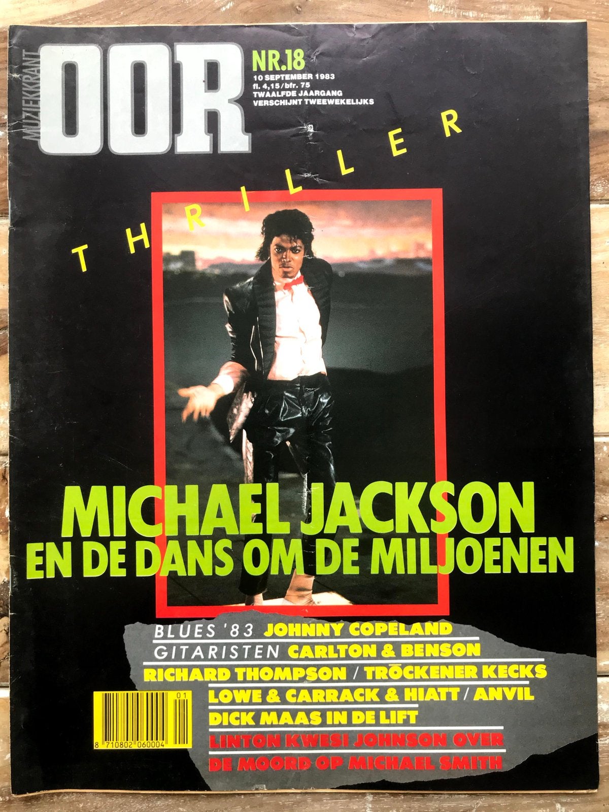 Muziekkrant OOR 1983 MICHAEL JACKSON Tröckener Kecks ANVIL, Boeken, Ophalen of Verzenden, Zo goed als nieuw, Muziek, Film of Tv