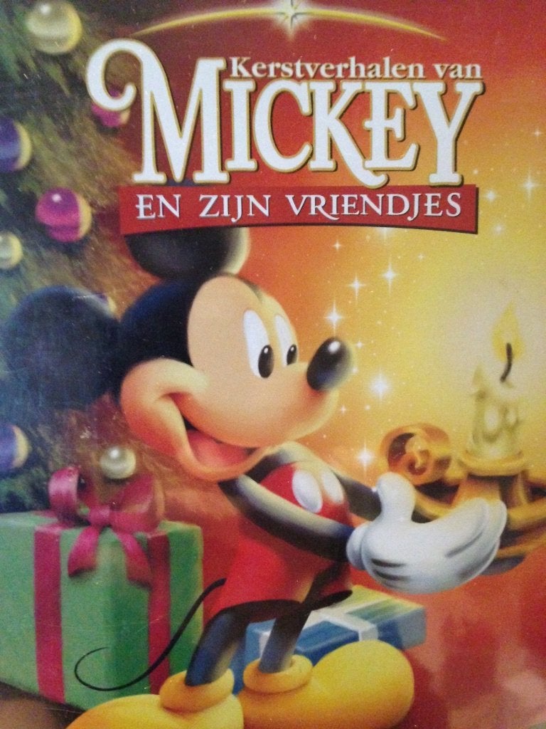 dvd disney KERSTVERHALEN van mickey in ~~nieuw~~ staat, Tekenfilm, Verzenden, Nederlands, Zo goed als nieuw
