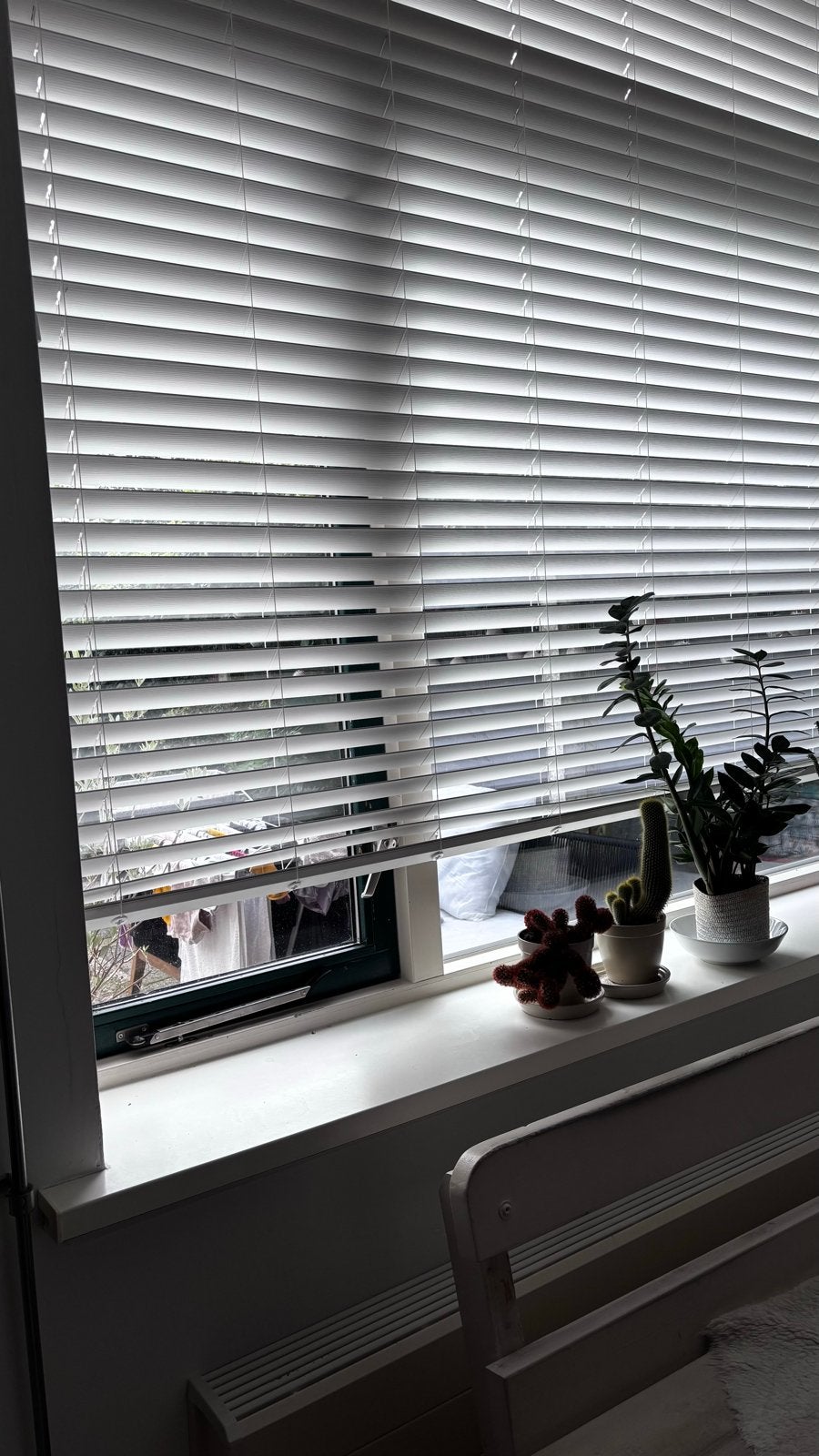 PVC jaloezieën van Tuiss 120x130 cm - NIEUW!, Jaloezie, Wit, Hout, Nieuw