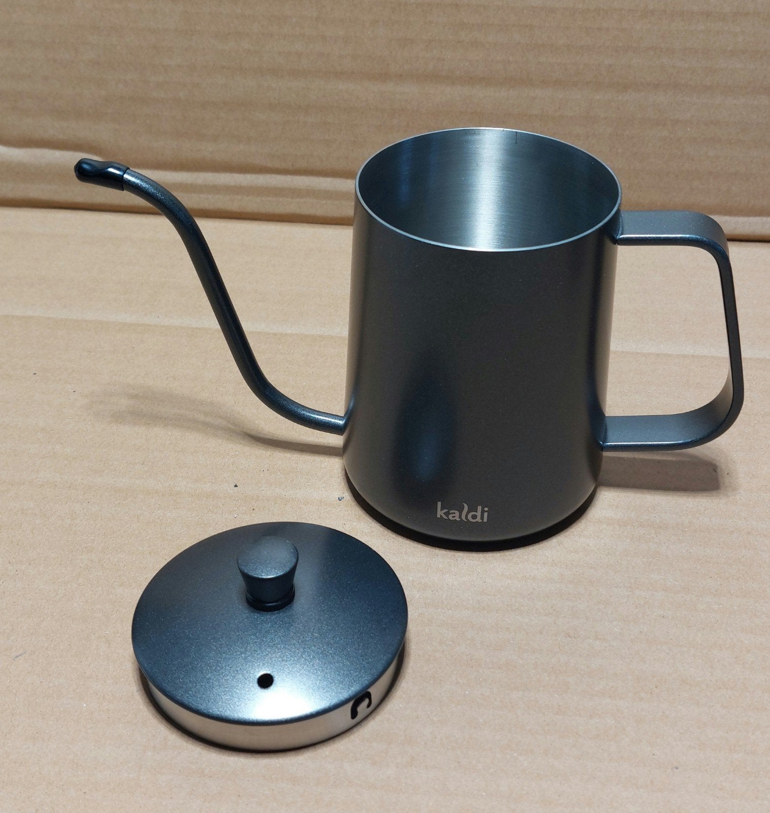 Kaldi Koffiepot Zwart 600ml - Nieuw in Doos, Ophalen of Verzenden