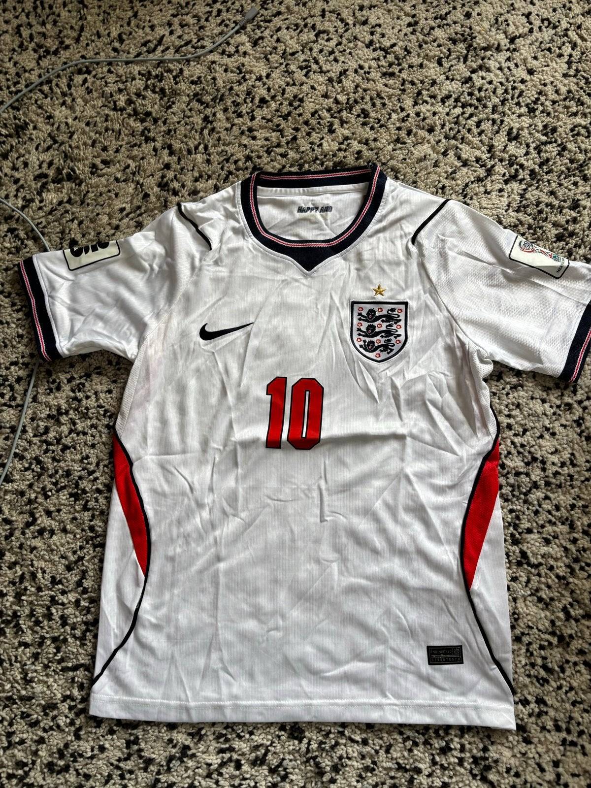 Engeland thuisshirt Bellingham #10 - Maat S, Maat S, Ophalen of Verzenden, Zo goed als nieuw, Shirt