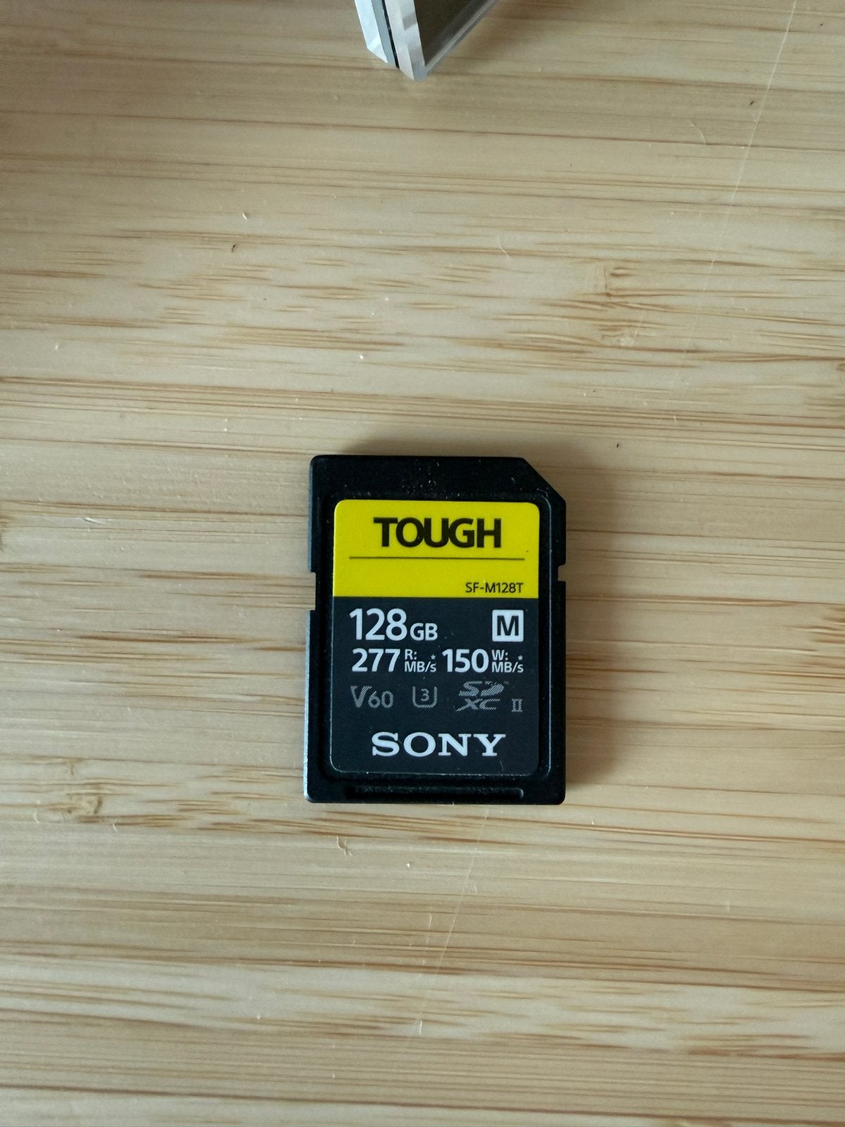 Sony SDXC-128GB Class 10 UHS-II U3 V60 TOUGH SD Kaart, Audio, Tv en Foto, Fotografie | Geheugenkaarten, SD, Verzenden, Fotocamera