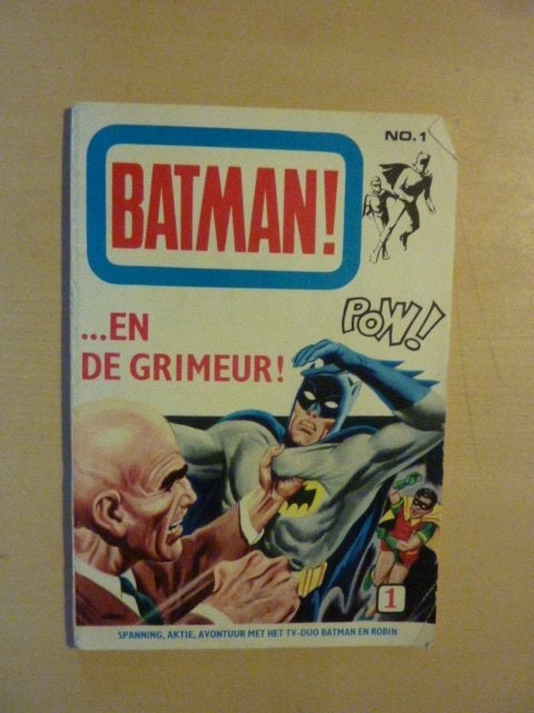 Batman en de grimeur nr 1, Ophalen of Verzenden, Gelezen