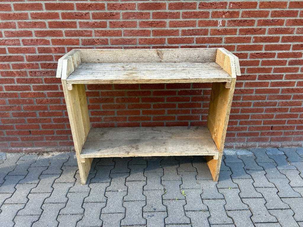 Oppot tafel/ tuinwerk tafel, Ophalen, Gebruikt, Rechthoekig, Hout