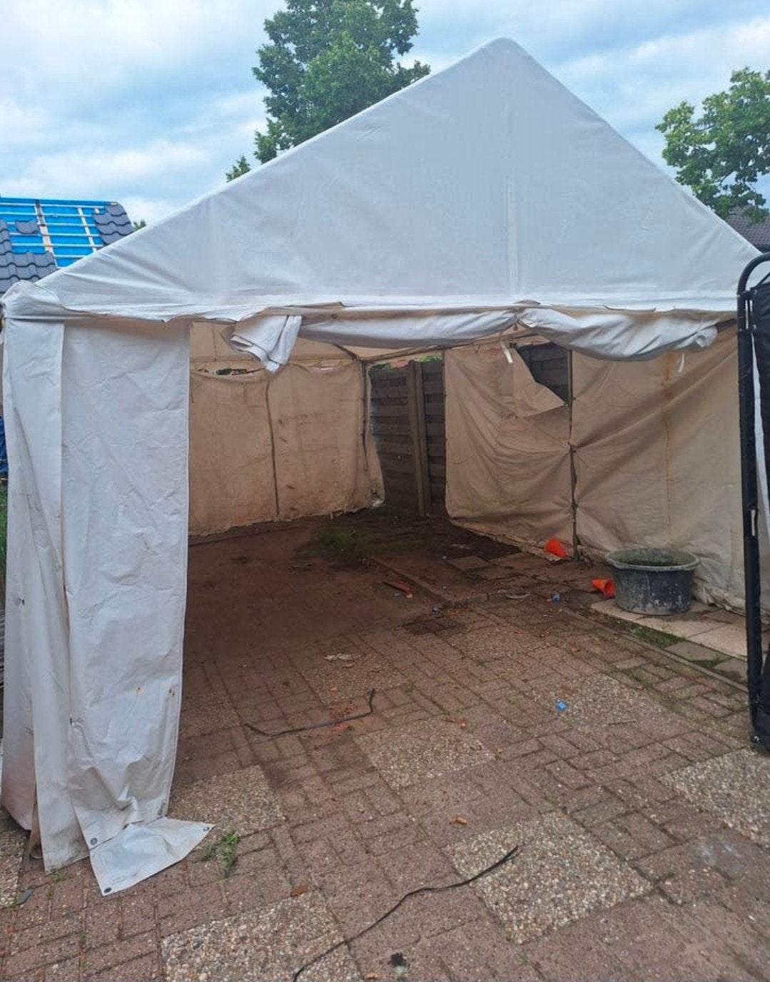 Partytent 6x4 meter, Tuin en Terras, Partytenten, Ophalen