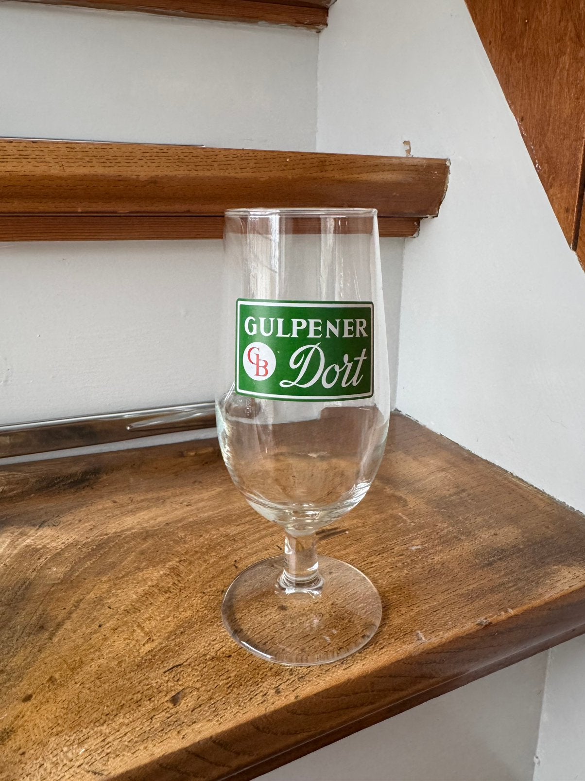 Gulpener dort bierglas, Ophalen of Verzenden, Zo goed als nieuw, Glas of Glazen, Gulpener