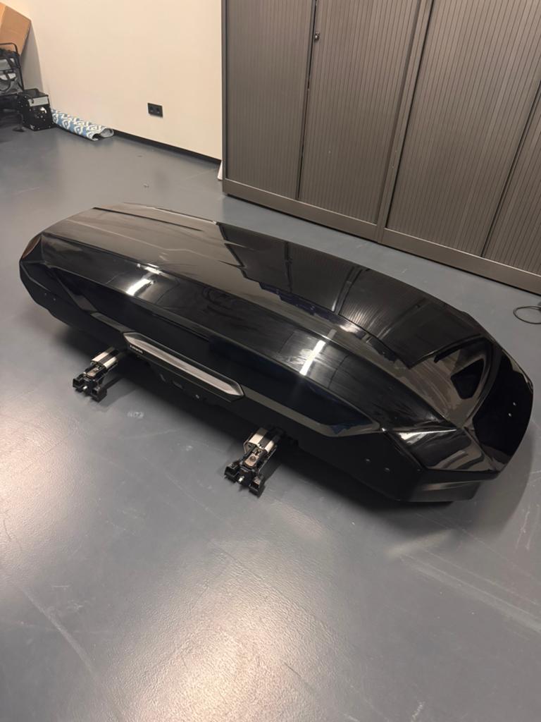 Thule Dakkoffer 3XL en Thule dakdragers wingbar edge, Auto diversen, Dakkoffers, Zo goed als nieuw, Ophalen