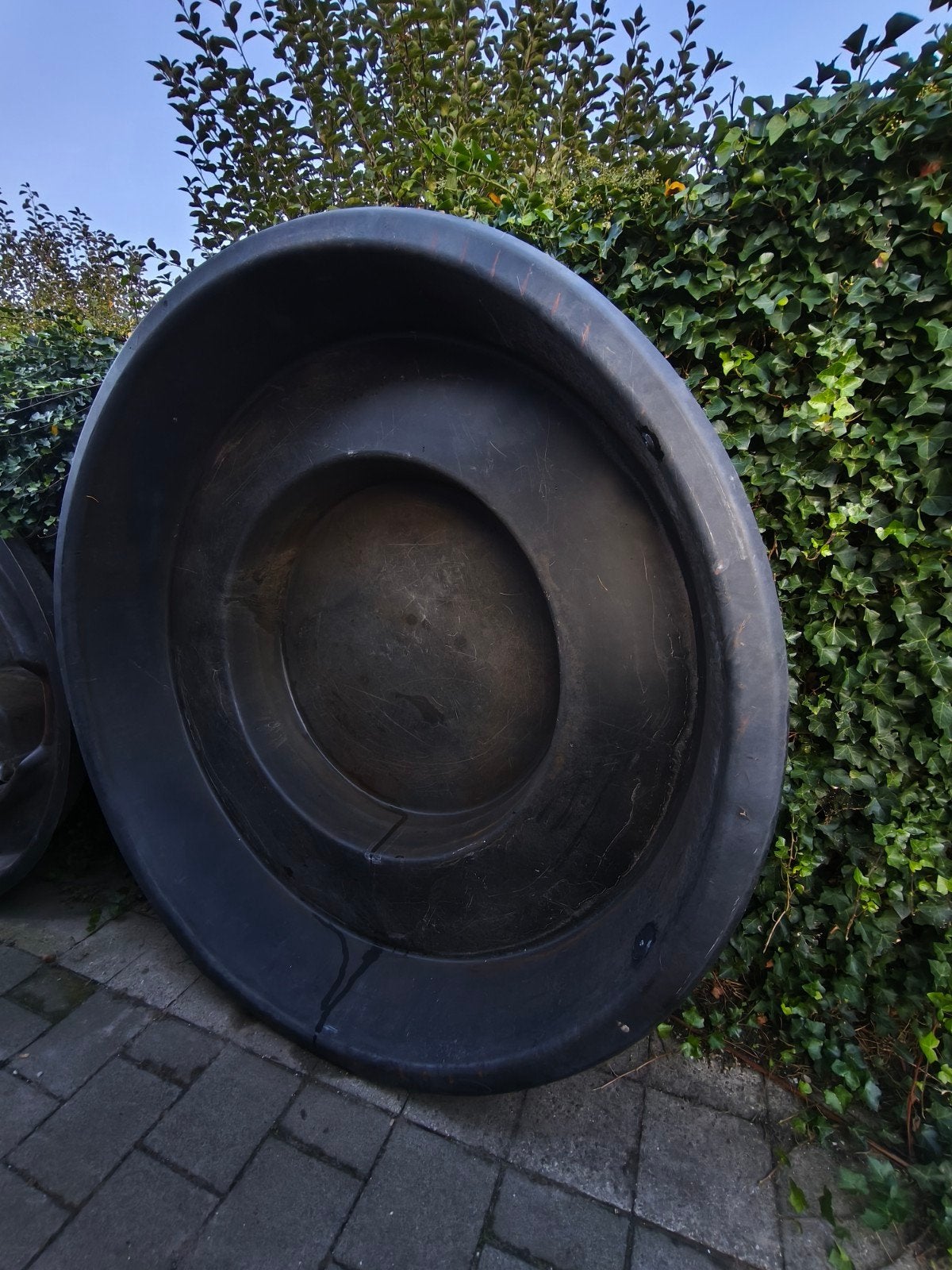 Voorgevormde polyester vijver vijverbak, Ophalen, Gebruikt