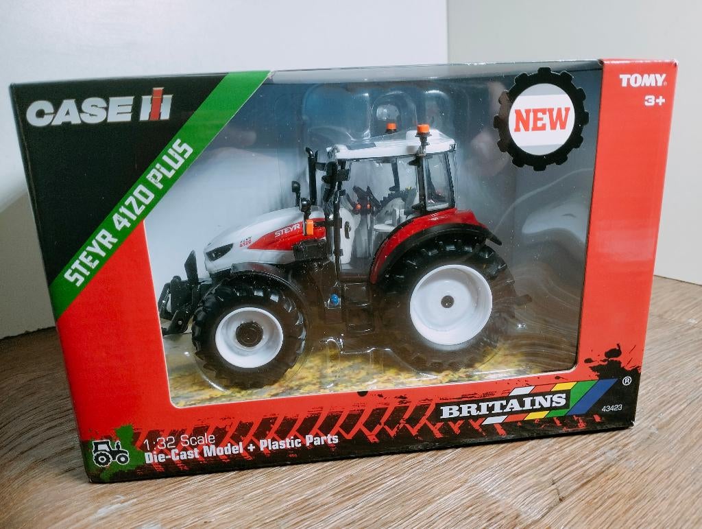 Te koop Britains Steyr 4120 Plus., Hobby en Vrije tijd, Ophalen of Verzenden, Nieuw, Tractor of Landbouw, Britains