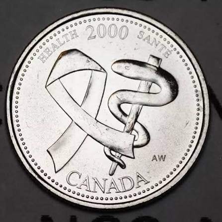 Canada - 25 cent 2000 - Health - circulated.., Verzenden, Noord-Amerika, Losse munt