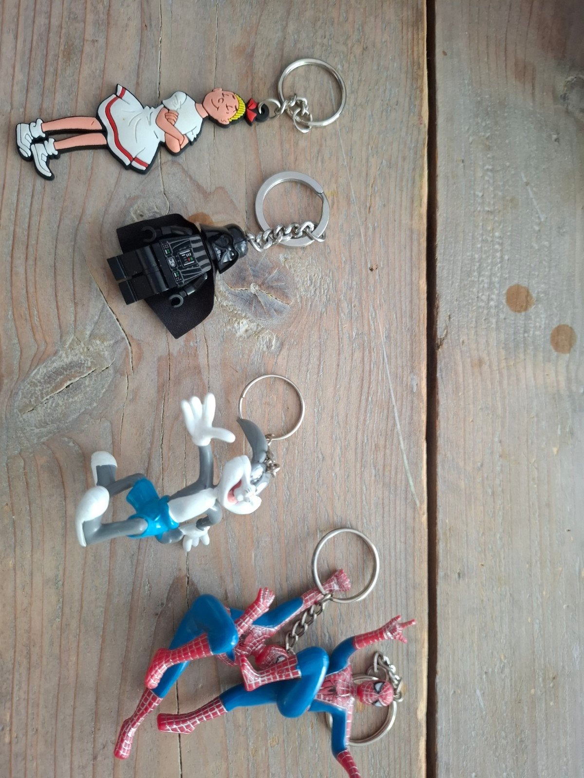 Diverse sleutelhangers: stripfiguren, lampjes en meer, Ophalen of Verzenden