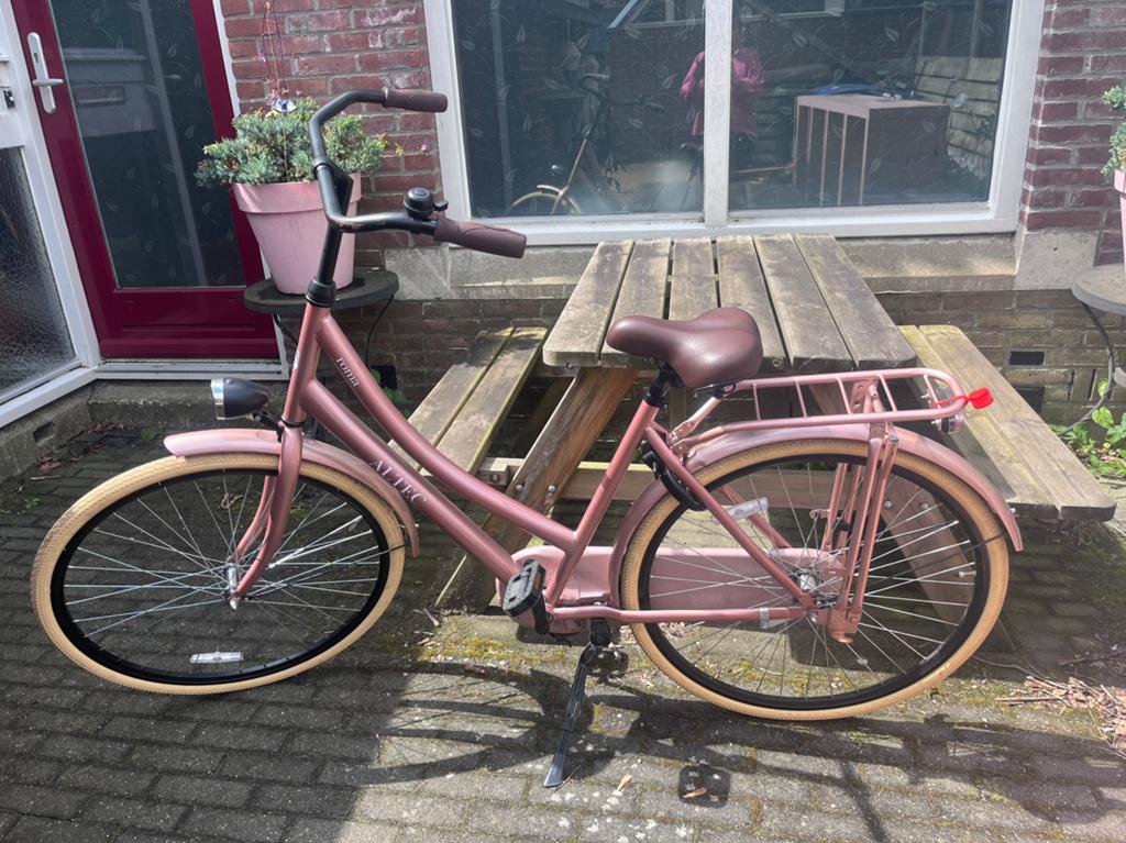 Altec Roma omafiets roze, 50 tot 53 cm, Ophalen, Gebruikt, Terugtraprem