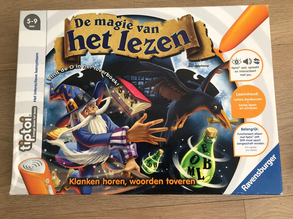 Tiptoi spel De magie van het lezen, Kinderen en Baby's, Speelgoed | Educatief en Creatief, Ophalen of Verzenden, Zo goed als nieuw