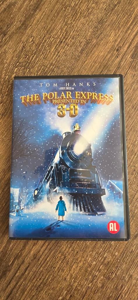 The Polar Express 3D DVD - Tom Hanks Kerstfilm, Avontuur, Alle leeftijden, Ophalen of Verzenden, Zo goed als nieuw