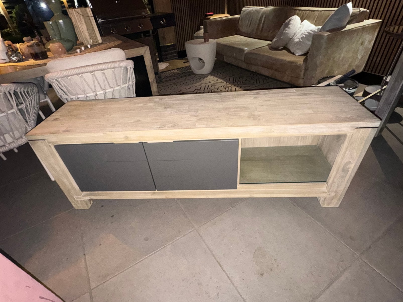 Henders & Hezel TV-meubel, Ophalen, Gebruikt, 150 tot 200 cm, Minder dan 100 cm