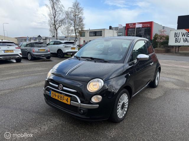 Fiat 500 1.4-16V 100PK! Lounge, Auto's, Voorwielaandrijving, Euro 5, Gebruikt, 4 cilinders