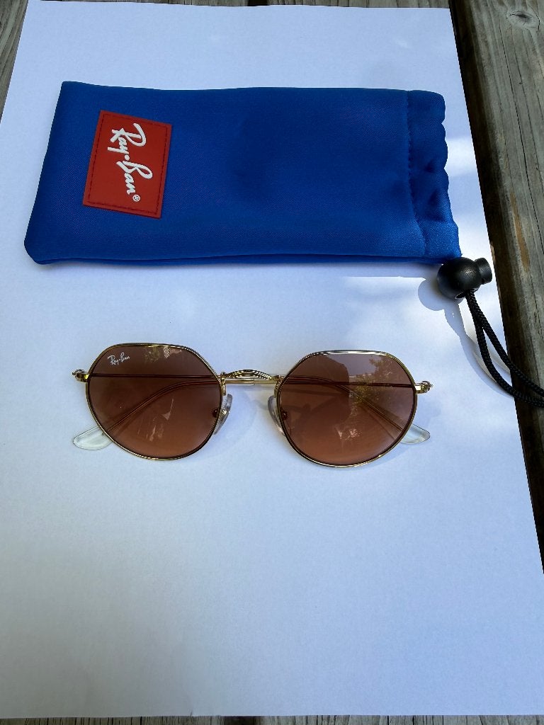 Ray Ban Jack Kids, Zonnebril, Ophalen of Verzenden, Zo goed als nieuw, Ray-Ban