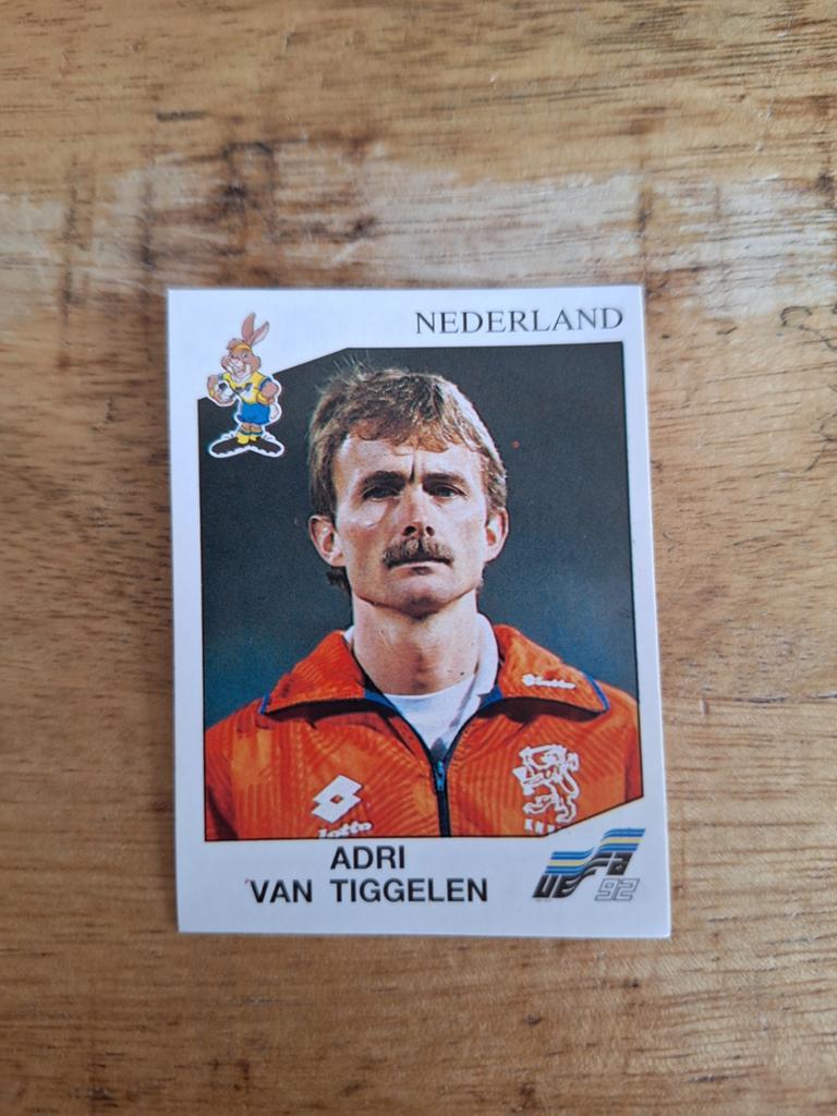 Voetbaplaatje panini euro 92, Ophalen of Verzenden, Zo goed als nieuw, Buitenlandse clubs, Poster, Plaatje of Sticker