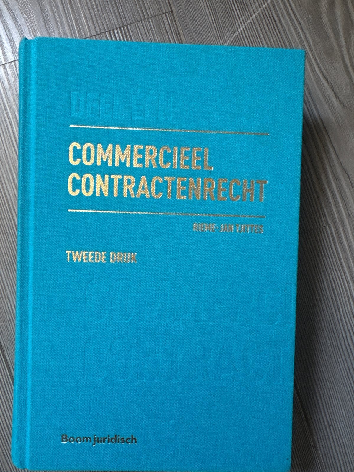 Commercieel Contractenrecht - Tweede Druk, Ophalen of Verzenden, Gamma, Zo goed als nieuw, HBO