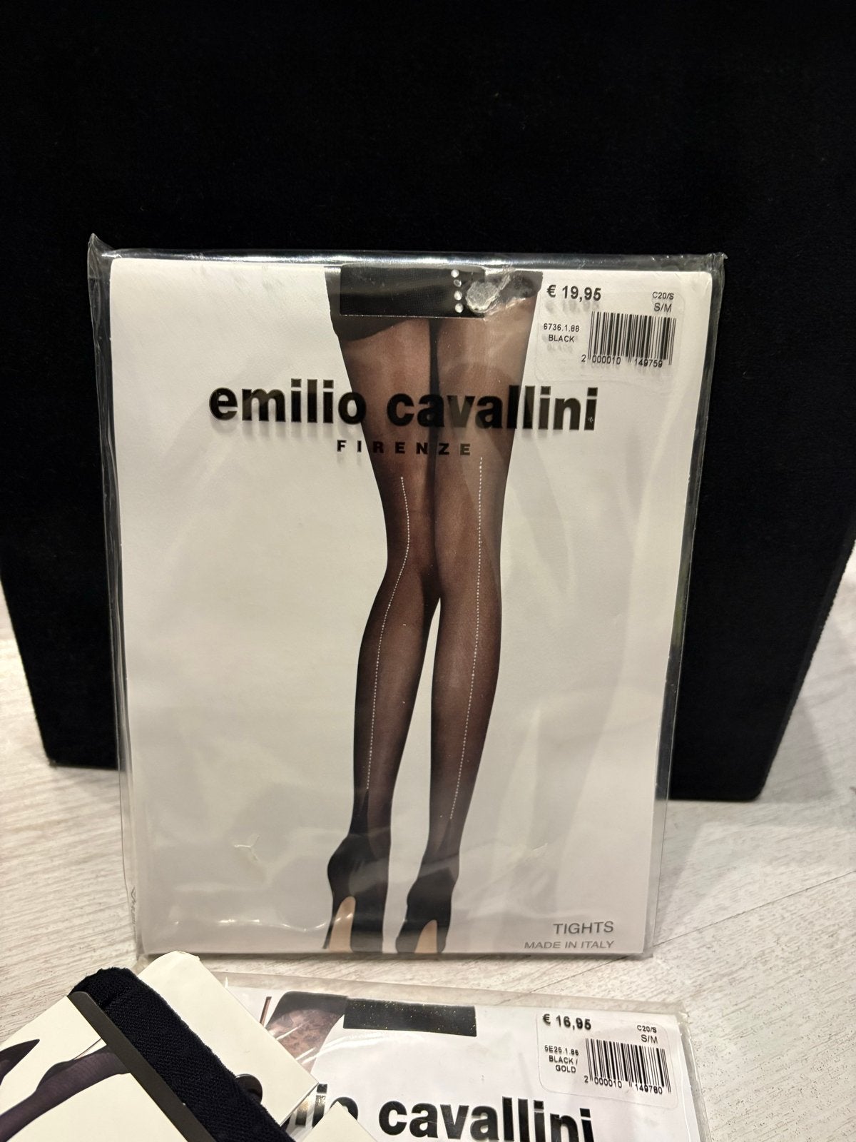 Emilio Cavallini Panty's maat S/M, Verzenden, Zwart, Nieuw, Overige maten