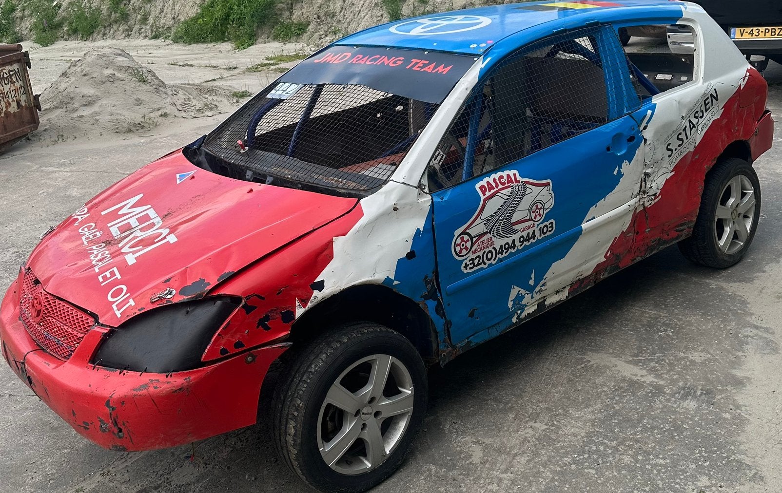 Toyota Corolla T-sport Crossauto + reserve auto, Auto diversen, Autosport-onderdelen, Ophalen, Zo goed als nieuw