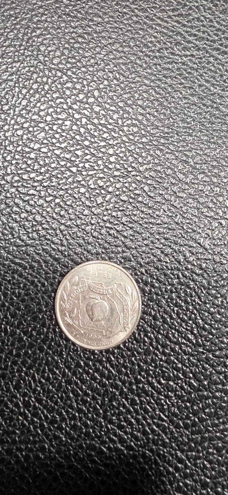Amerika Quarter dollar 1999   D Georgië, Ophalen of Verzenden, Noord-Amerika