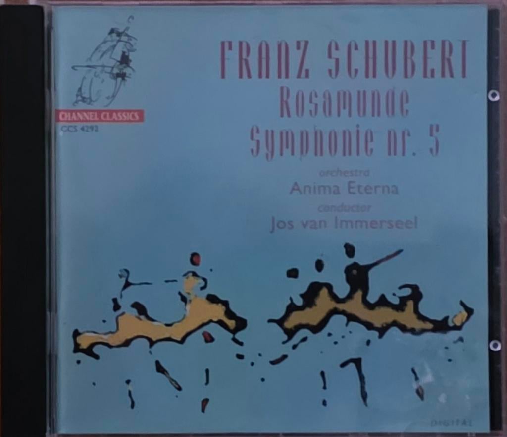 Nieuwstaat! Franz Schubert - Symphonie nr. 5 - Immerseel, Ophalen of Verzenden, Romantiek, Zo goed als nieuw, Orkest of Ballet