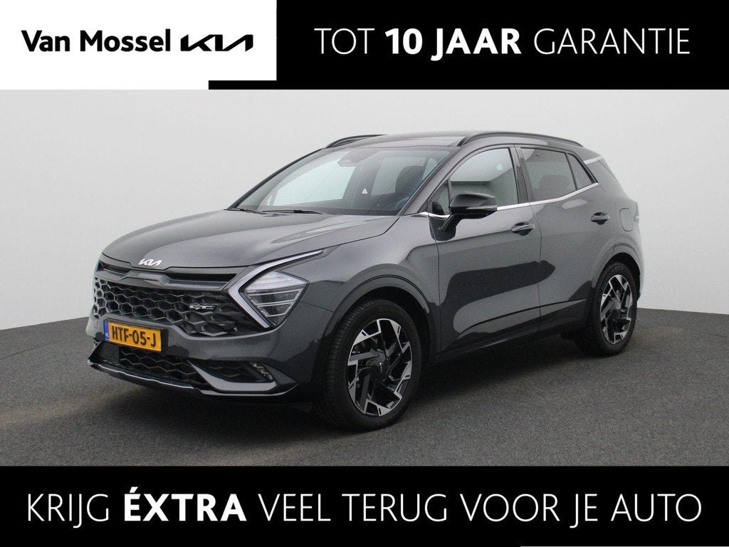 Kia Sportage 1.6 T-GDi Plug-in Hybrid AWD GT-PlusLine Pano D, Auto's, Kia, 12 maanden, 14 kWh, Gebruikt, 4 cilinders
