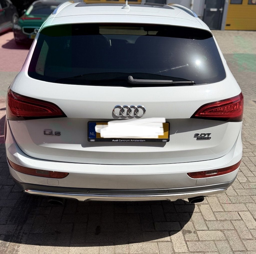 Audi Q5 2.0 t Quattro 2017 Wit, Auto's, Automaat, Zwart, Navigatiesysteem, Wit