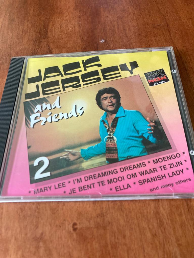 Jack Jersey and Friends 2 CD - Pop/Levenslied, Cd's en Dvd's, Ophalen of Verzenden, Gebruikt, Levenslied of Smartlap