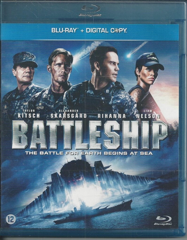 Battleship ( + digital copy ) met o.a. Liam Neeson, Rihanna, Film, Science Fiction en Fantasy, Ophalen of Verzenden, Blu-ray