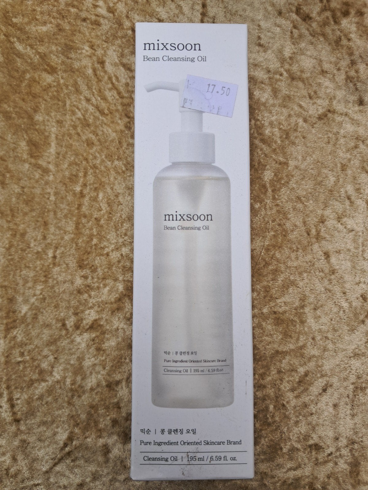 Korean Mixsoon Bean Cleansing Oil - 195 ml nieuw, Ophalen of Verzenden, Nieuw, Gehele gezicht, Reiniging
