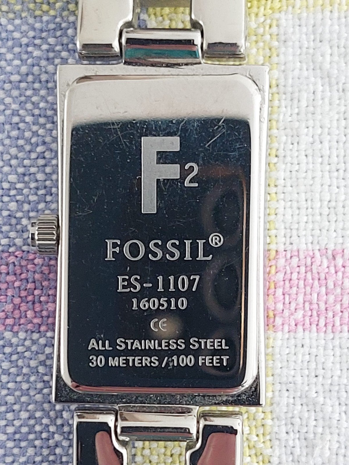 Fossil horlogeFossil, Ophalen, Staal, Gebruikt, Staal