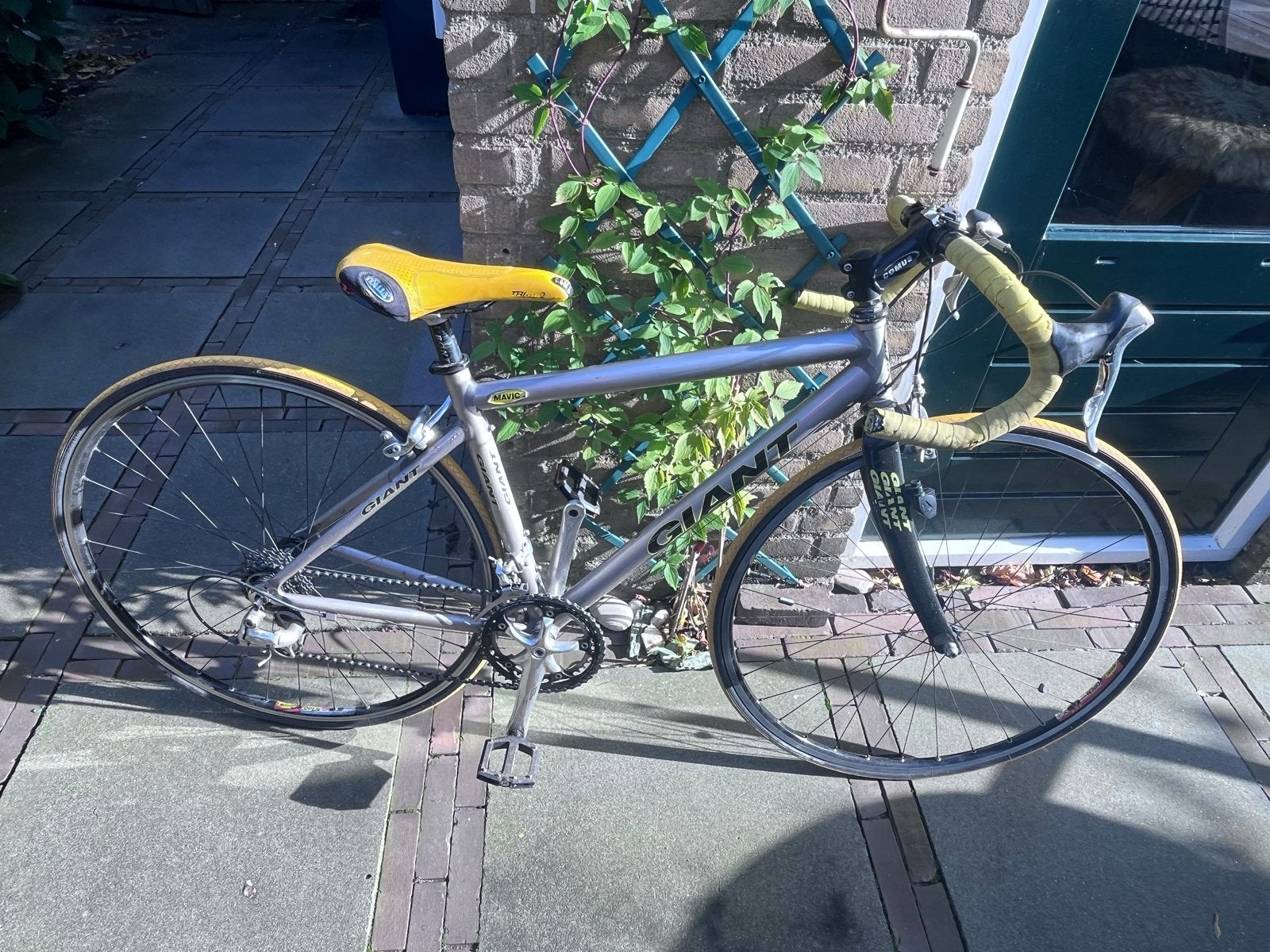 Giant racefiets - Shimano Ultegra - 44 cm frame, Ophalen, 28 inch, Gebruikt, Aluminium